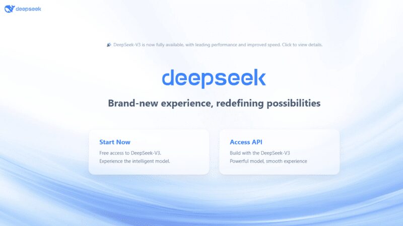 DeepSeek.com und Chat.DeepSeek.com verbinden Wissen und KI-Kommunikation