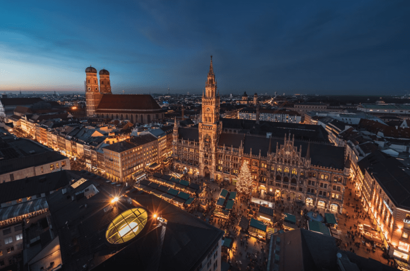 München - die Hauptstadt Bayerns, bekannt für ihre traditionellen Märkte und Biergärten.