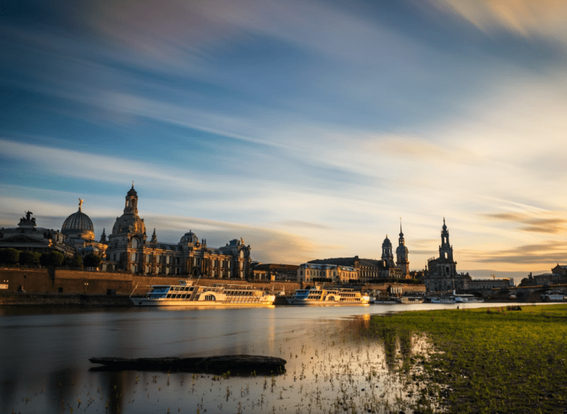 Dresden - eine barocke Schönheit, die als "Elbflorenz" bekannt ist.