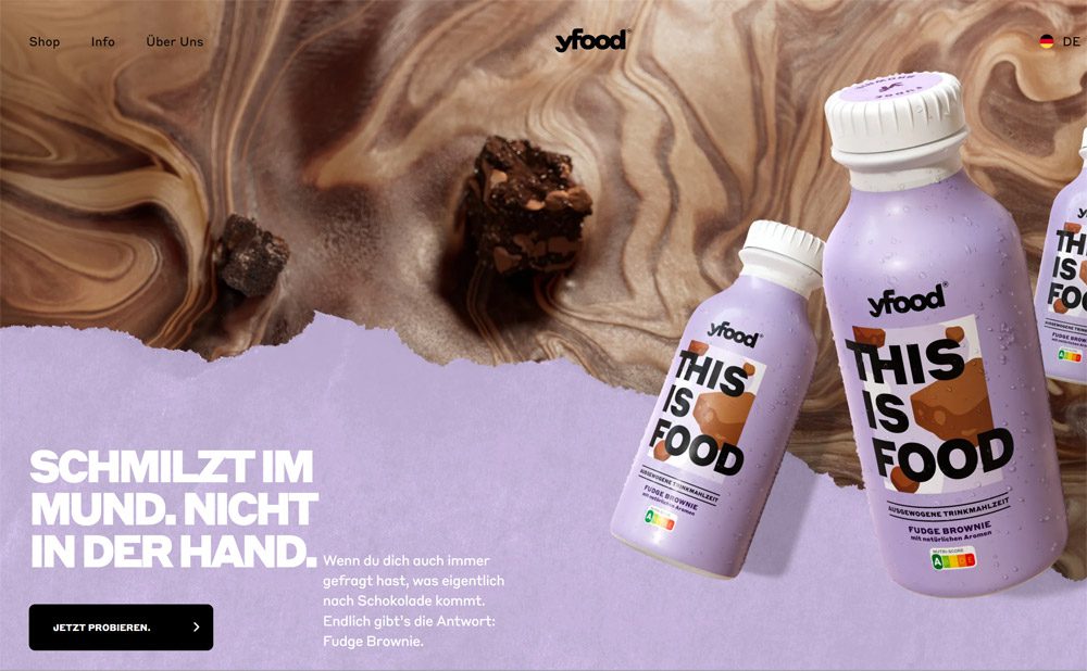 Yfood ist ein neues Produkt in der Welt der gesunden Ernährung